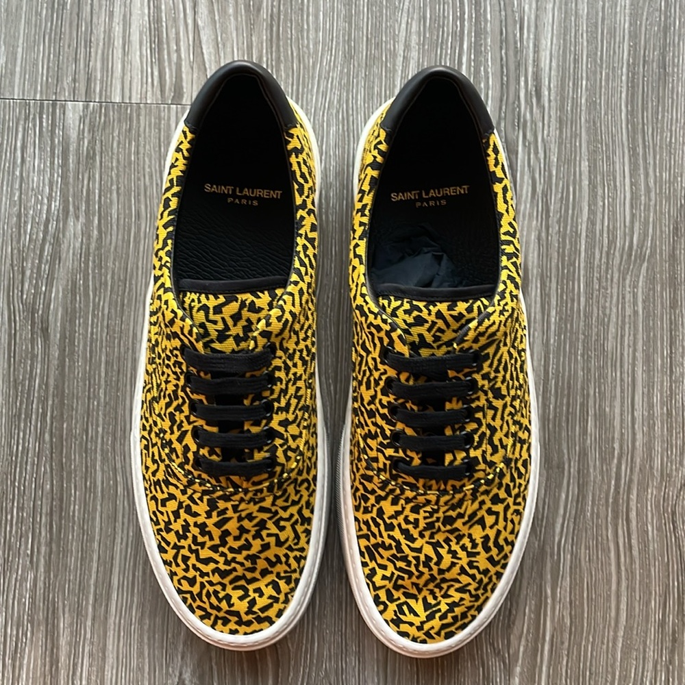 YSL Saint Laurent Venice Lace Up Sn - Picture 2 of 7